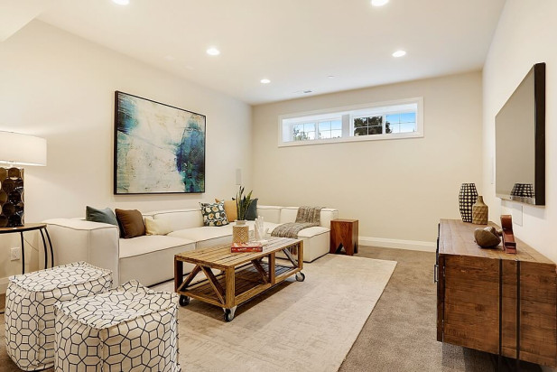Luxury Custom Home Living Room - John Buchan Homes