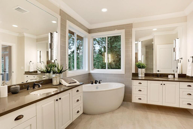 Luxury Custom Home Master Bathroom - John Buchan Homes