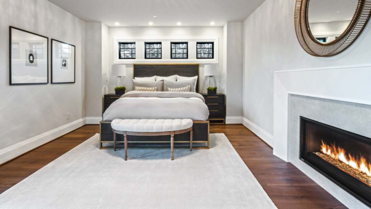 Luxury Custom Home Master Bedroom