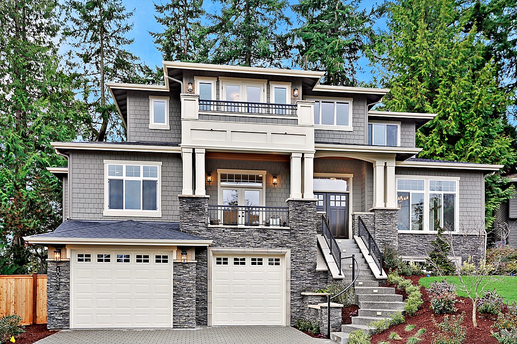 Luxury Custom Home Exterior - John Buchan Homes