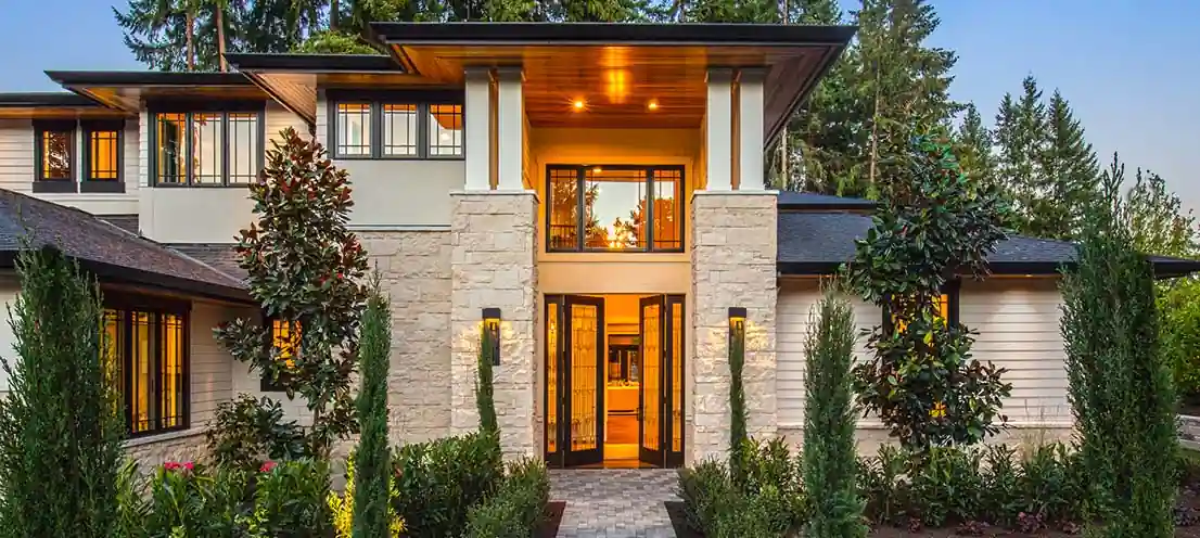 The best home for your family - exterior image of the front door